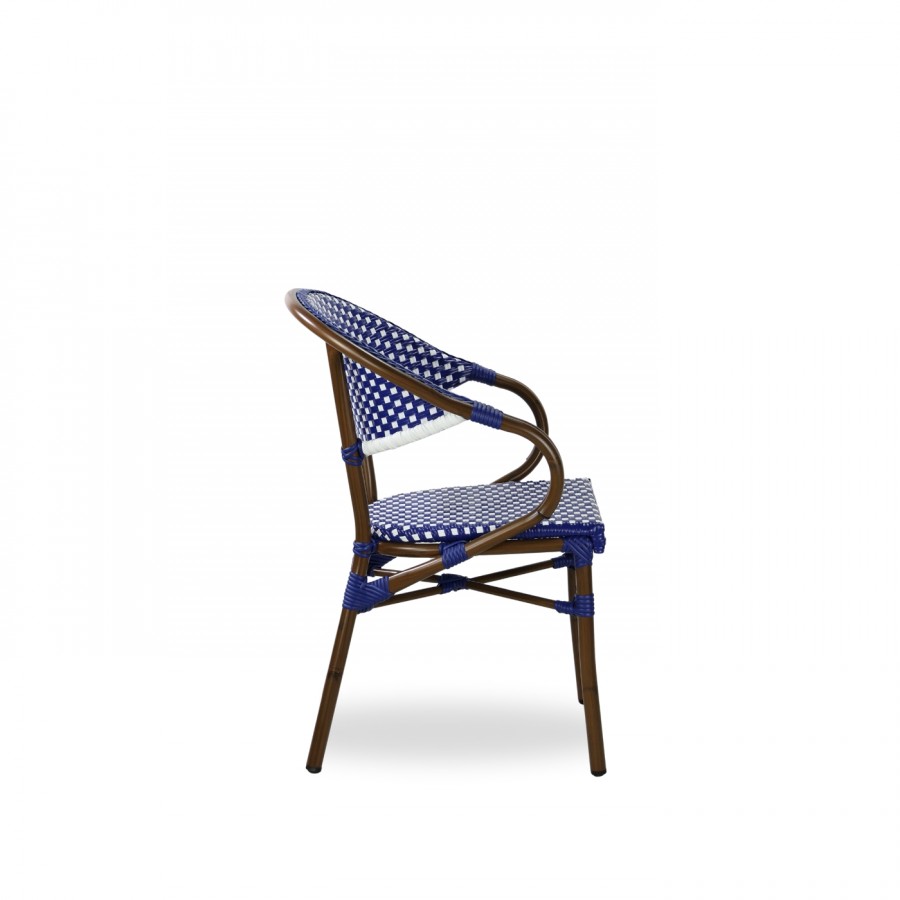 Luxe All Weather Bistro Armchair